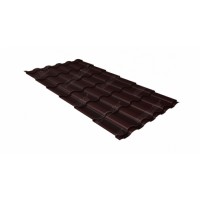 Металлочерепица кредо 0,45 PE RAL 8017 шоколад