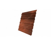 Профнастил С10A 0,45 Print Elite Cherry Wood TwinColor