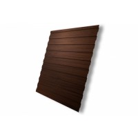 Профнастил С8А 0,45 Print Elite Choco Wood TwinColor