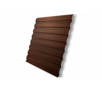 Профнастил С20А 0,45 Print Elite Choco Wood TwinColor