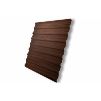Профнастил С20В 0,45 Print Elite Choco Wood TwinColor