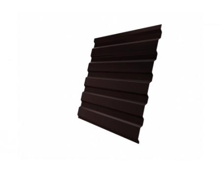 Профнастил С20А 0,5 Satin RAL 8017 шоколад