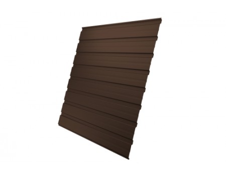 Профнастил С10В 0,5 Satin RAL 8017 шоколад