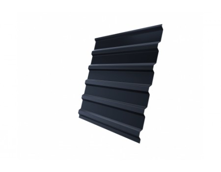 Профнастил С20В 0,5 Satin RAL 7024 мокрый асфальт