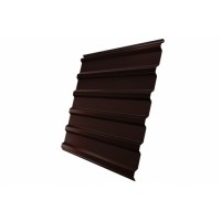 Профнастил С20R 0,4 PE RAL 8017 шоколад