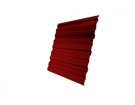 Профнастил С10R 0,5 Satin RAL 3011 коричнево-красный
