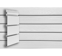 Сайдинг Архитектурный планкен Grand Line Standart белый (3,0м)