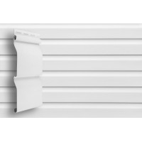 Сайдинг Корабельная доска Grand Line Standart белый (3,66м)