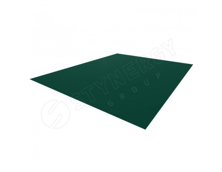 Плоский лист H=1250 мм RAL 6005/6005 0.45"