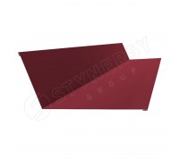 Планка примыкания 150х250 Стальной Кашемир® RAL 3005"