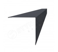 Планка угла внешнего 110x110 CORUNDUM50® матовый RAL 7024"