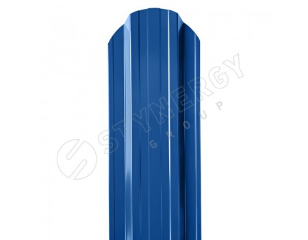 Штакетник П-образный фигурный RAL 5005 0.45"